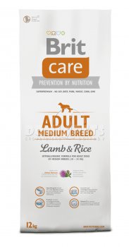 Brit Care Adult Medium Breed Lamb & Rice 12kg