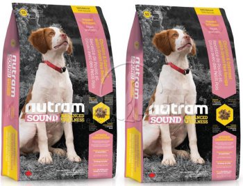 S2 Nutram Sound Puppy 2 x 13,6kg -181,- BONUS