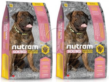 S8 Nutram Sound Large Breed Adult 2 x 13,6kg -181,- BONUS