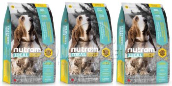 I18 Nutram Ideal Weight Control Dog 3 x 13,6kg -481,- BONUS