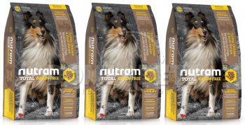 T23 Nutram Total Grain Free Turkey, Chicken, Duck Dog 3 x 13,6kg -597,- BONUS