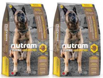 T26 Nutram Total Grain Free Lamb, Legumes Dog 2 x 13,6kg -250,- BONUS