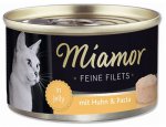 Konzerva Miamor Feine Filets kuře + těstoviny 100g