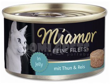 Konzerva Miamor Feine Filets tuňák + rýže 100g