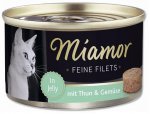 Konzerva Miamor Feine Filets tuňák + zelenina 100g