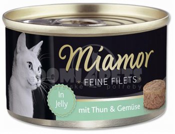 Konzerva Miamor Feine Filets tuňák + zelenina 100g