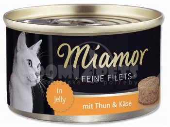 Konzerva Miamor Feine Filets tuňák + sýr 100g