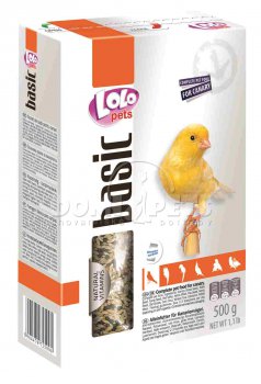 LOLO Kompletní krmivo pro kanáry 500g