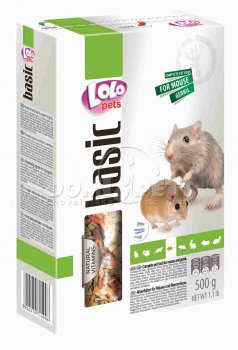 LOLO Kompletní krmivo pro myši 500g