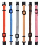 Nylonové rozeznávací obojky pro štěňata 17-25cm barva č.2