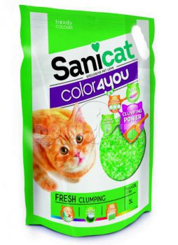 Sanicat COLOR4YOU zelený 5l / 2,4kg