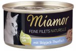 Konzerva MIAMOR Feine Filets Naturelle skipjack + tuňák ve šťávě