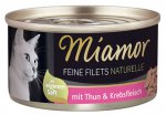 Konzerva MIAMOR Feine Filets Naturelle tuňák + krab ve šťávě
