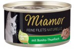 Konzerva MIAMOR Feine Filets Naturelle bonito + tuňák ve šťávě
