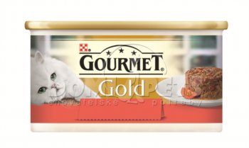 Gourmet Gold Savoury Cake s hovězím a rajčaty 85g