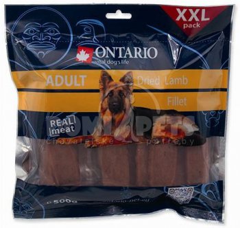 Ontario Snack Dry Lamb Fillet 500g