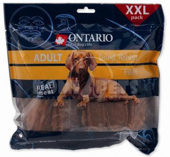 Ontario Snack Dry Rabbit Fillet 500g