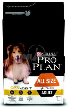 Purina Pro Plan All Size Adult Light / Sterilised 3kg
