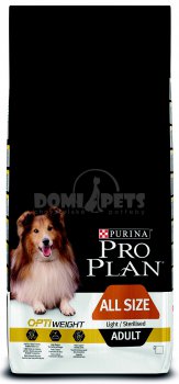 Purina Pro Plan All Size Adult Light / Sterilised 14kg NEW