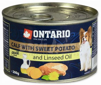 Ontario konz. Mini Calf, Sweetpotato 200g