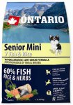 Ontario Senior Mini Fish & Rice 2,25kg