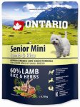 Ontario Senior Mini Lamb & Rice 0,75kg