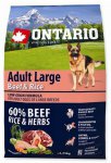 Ontario Adult Large Beef & Rice 2,25kg