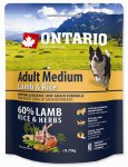 Ontario Adult Medium Lamb & Rice 0,75kg