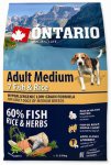 Ontario Adult Medium Fish & Rice 2,25kg