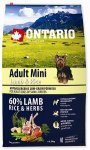 Ontario Adult Mini Lamb & Rice 6,5kg