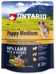 Ontario Puppy Medium Lamb & Rice 0,75kg