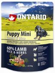 Ontario Puppy Mini Lamb & Rice 0,75kg