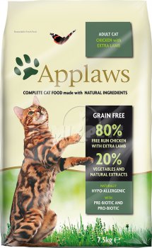 Krmivo Applaws Dry Cat Chicken & Lamb 7,5kg