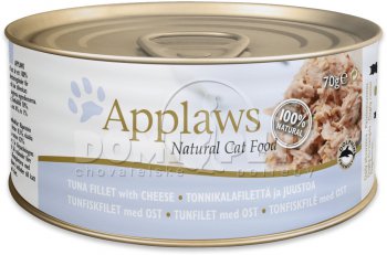 Konzerva Applaws Cat Tuna Fillet & Chesse 70g