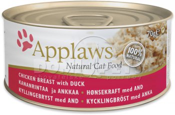 Konzerva Applaws Cat Chicken & Duck 70g