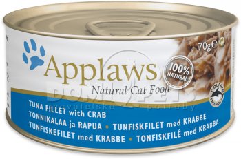 Konzerva Applaws Cat Tuna & Crab 70g