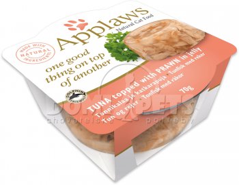 Kalíšek Applaws Cat Tuna with Prawn Layer 70g