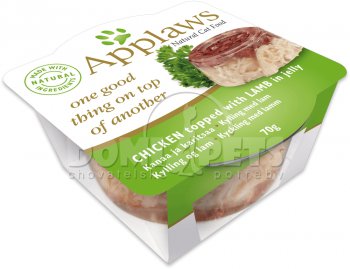Kalíšek Applaws Cat Chicken with Lamb Layer 70g