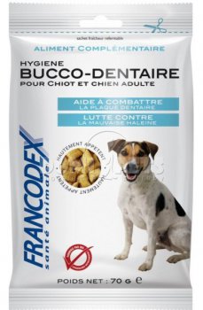 Francodex pochoutka Breath Dental pes 70g