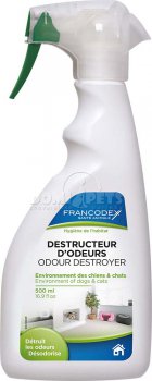 Francodex sprej proti zápachu in+out pes, kočka 750ml