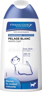 Francodex šampon bílá srst pes 250ml