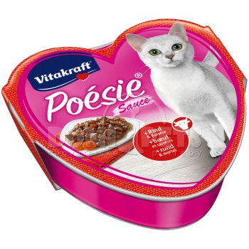Vitakraft Cat Poésie šťáva hovězí a mrkev 85g