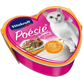 Vitakraft Cat Poésie šťáva krocan v sýrové omáčce 85g