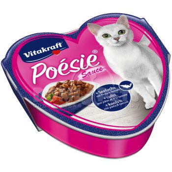 Vitakraft Cat Poésie šťáva treska, těstoviny a rajčátka 85g