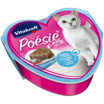 Vitakraft Cat Poésie želé losos a špenát 85g