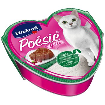 Vitakraft Cat Poésie želé zvěřina a brusinky 85g