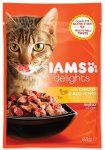 IAMS cat delights chicken & red pepper in jelly 85g