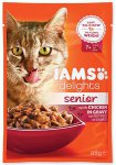 IAMS cat delights senior delights chicken in gravy 85g