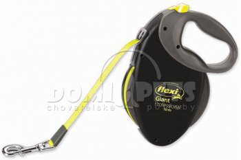 Vodítko Flexi Giant Professional páska 10m / 50kg černé