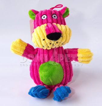 Tygřík růžový - pískací 27cm